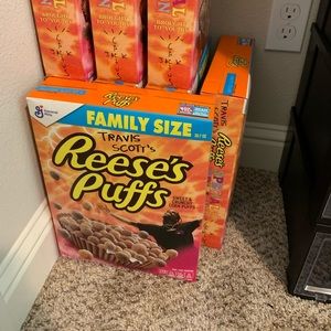 Travis Scott cereal box family size